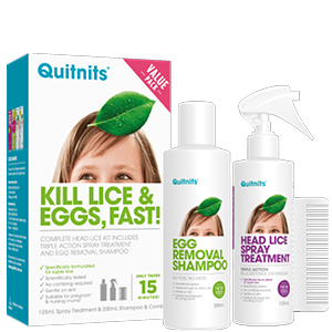 Quitnits® Complete Head Lice Kit - Quitnits